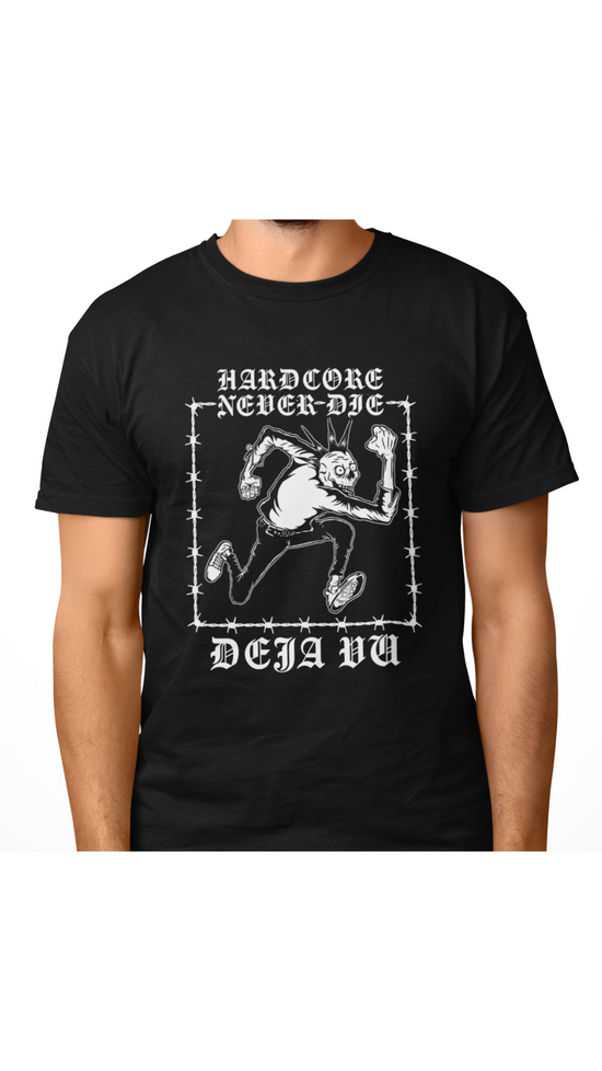 Polera T-shirt Hardcore Never Die